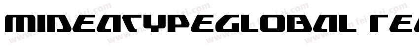MideaTypeGlobal Regular字体转换